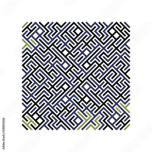 Asemic Glyph writing hieroglyph imitation abstract illustration