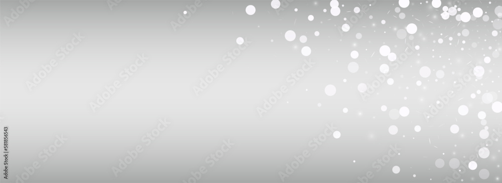 Light Snow Vector Silver Panoramic Background. Light Snow Vector Silver Panoramic Background.
