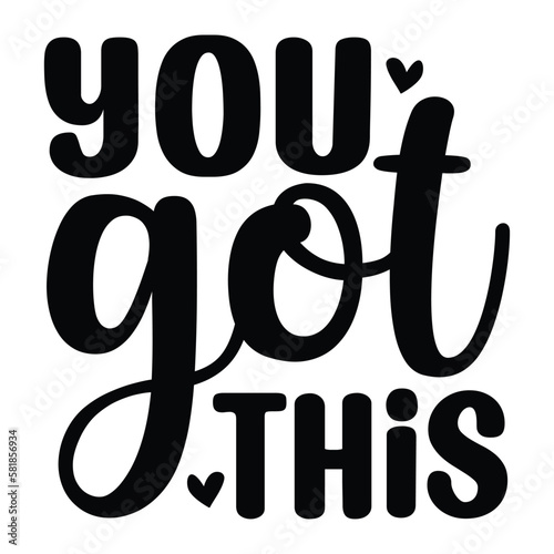 you got this SVG T shirt design Vector File