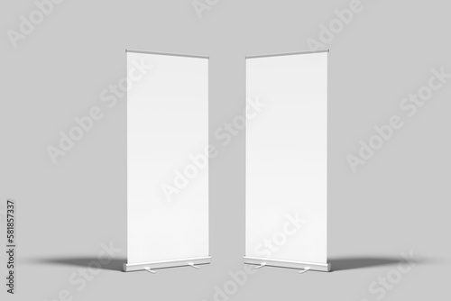 Rollup Banner Blank Mockup
