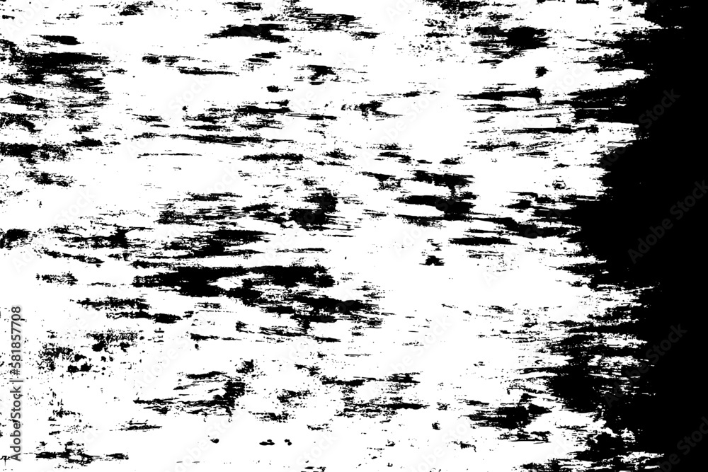 Fototapeta premium Grunge black texture. Dark grainy texture on white background. Dust overlay textured. Grain noise particles. Rusted white effect. Design elements. Vector illustration, EPS 10.