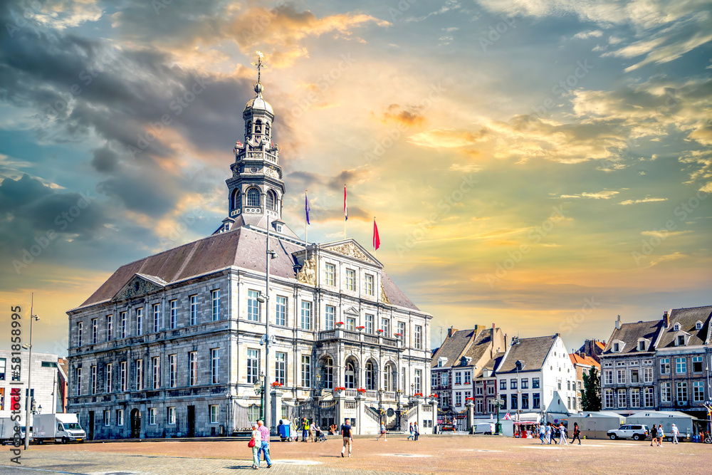 Rathaus, Altstadt, Maastricht, Belgien 