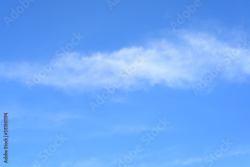 Sky background with cloudy blue sky