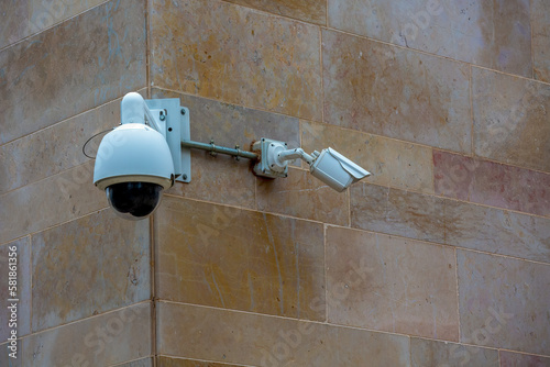 Keeping an Eye on Things: Security Cameras Outside a Building