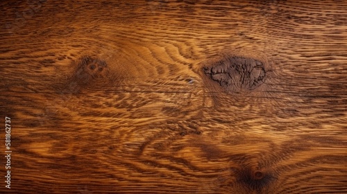 A warm and inviting oak wood texture with visible grains Generative AI