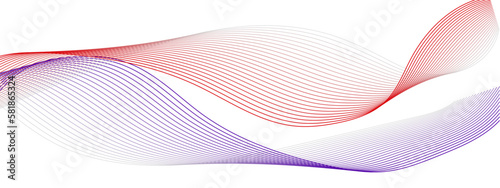 Abstract wave lines dynamic flowing colorful light isolated background. illustration design element in concept of music, party, technology, modern, wallpaper, business card, banner, flyers, book cover