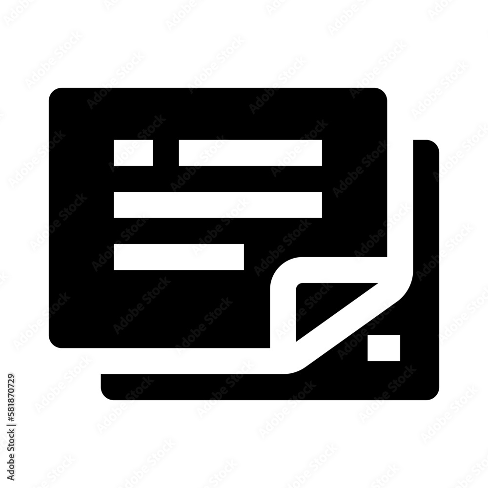 notes icon for your website, mobile, presentation, and logo design. notes icon for your website, mobile, presentation, and logo design.