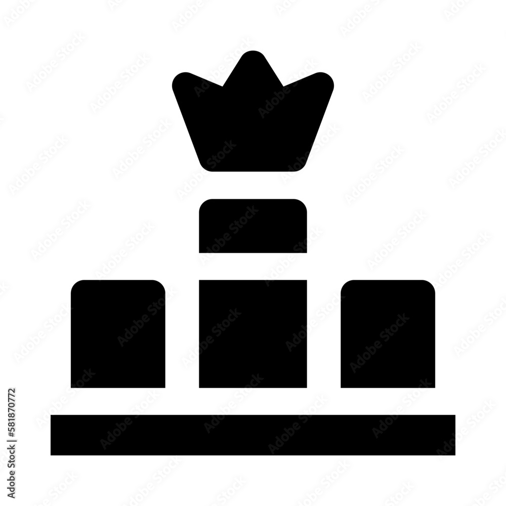 podium icon for your website, mobile, presentation, and logo design. podium icon for your website, mobile, presentation, and logo design.