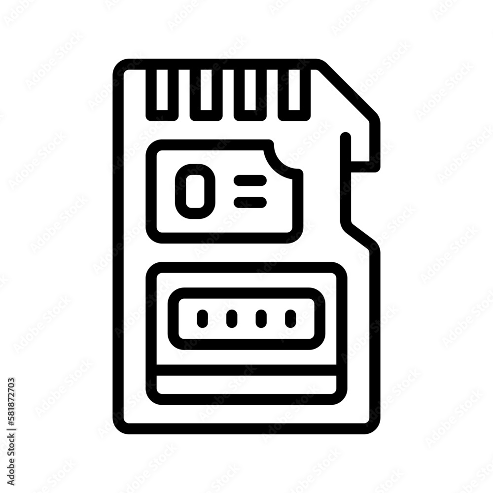 memory card icon for your website, mobile, presentation, and logo design. memory card icon for your website, mobile, presentation, and logo design.