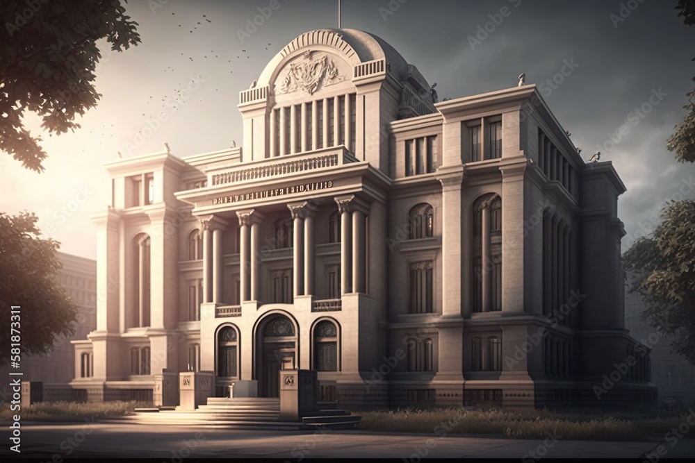 Public building with an elegant and timeless design that will remain ...