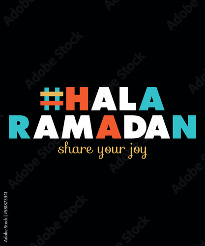 Hala Ramadan, Ramadan Kareem T-Shirt Design, Ramadan Mubarak T-Shirt, Muslim Shirt, Ramadan Gift, Islamic Shirts, Muslim Kids Shirt, Ramadan Kareem T-Shirt, Funny Fasting Shirt, Not Even Water