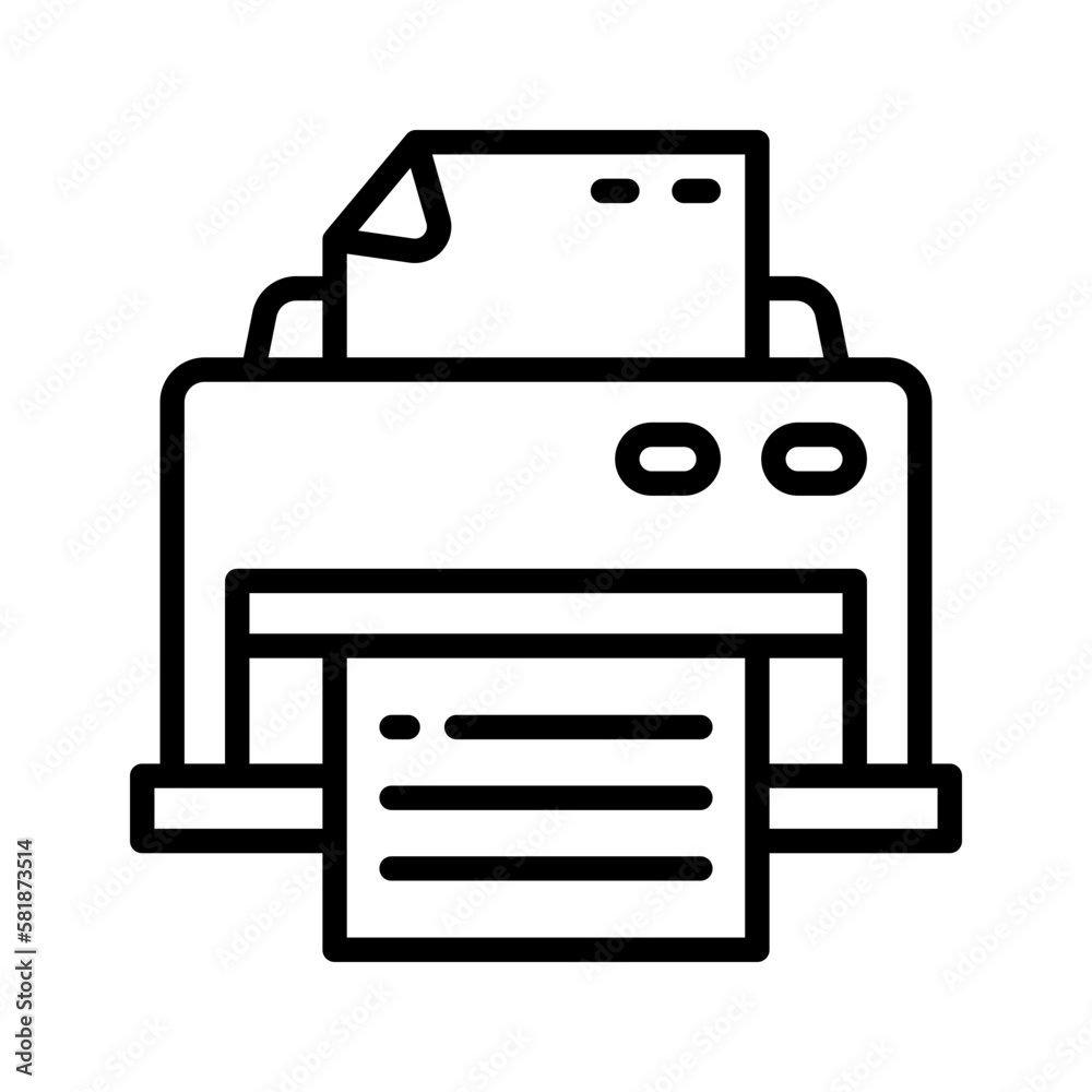 printer icon for your website, mobile, presentation, and logo design. printer icon for your website, mobile, presentation, and logo design.