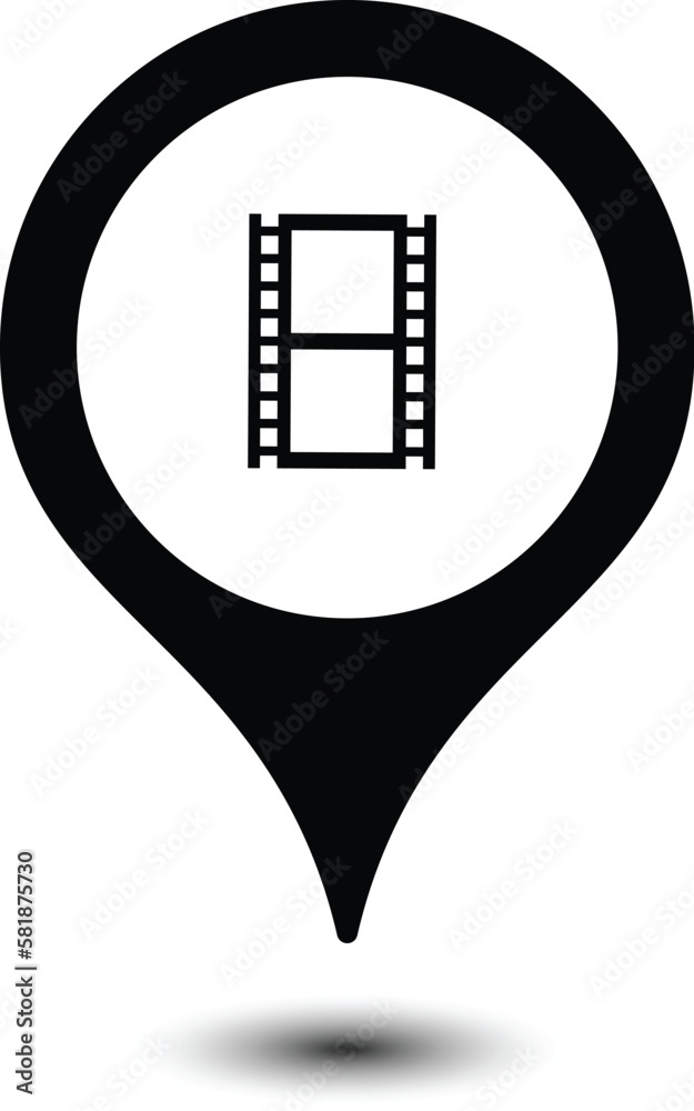 Fototapeta premium Map pointer