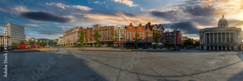 Obraz na płótnie Nottingham is a city and unitary authority in the county of Nottinghamshire w salonie