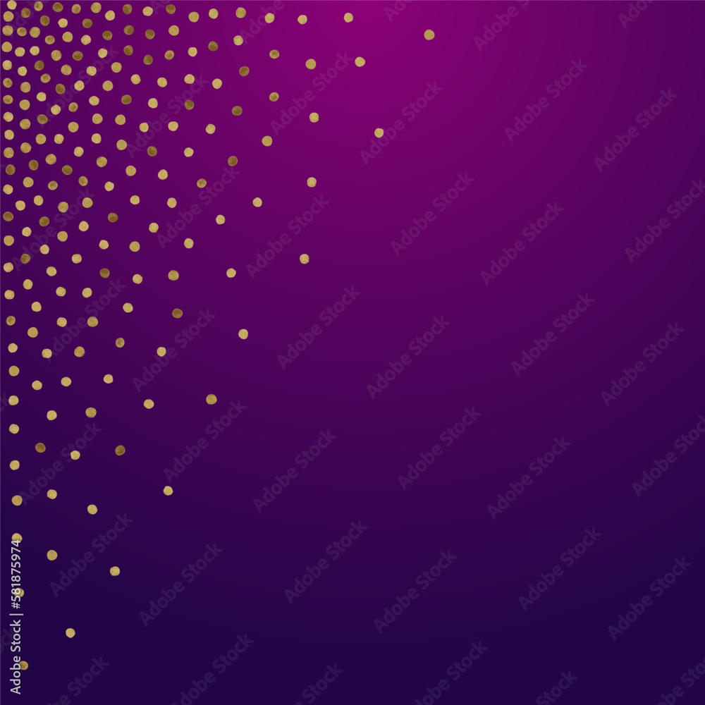 Shiny Dot Christmas Vector Purple Background.