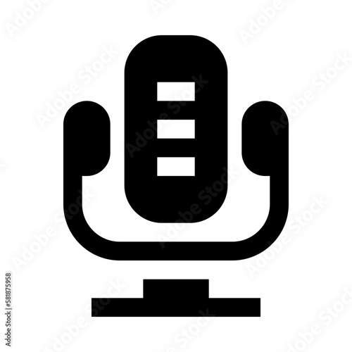 microphone icon for your website, mobile, presentation, and logo design.