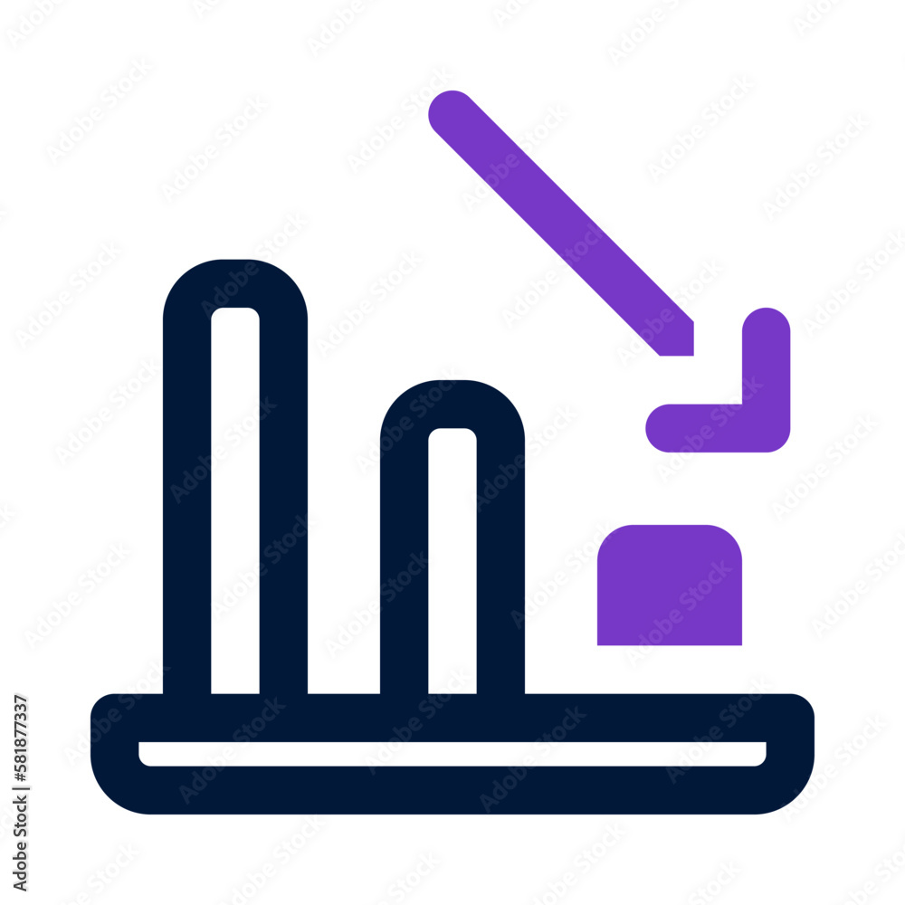 decrease icon for your website, mobile, presentation, and logo design. decrease icon for your website, mobile, presentation, and logo design.