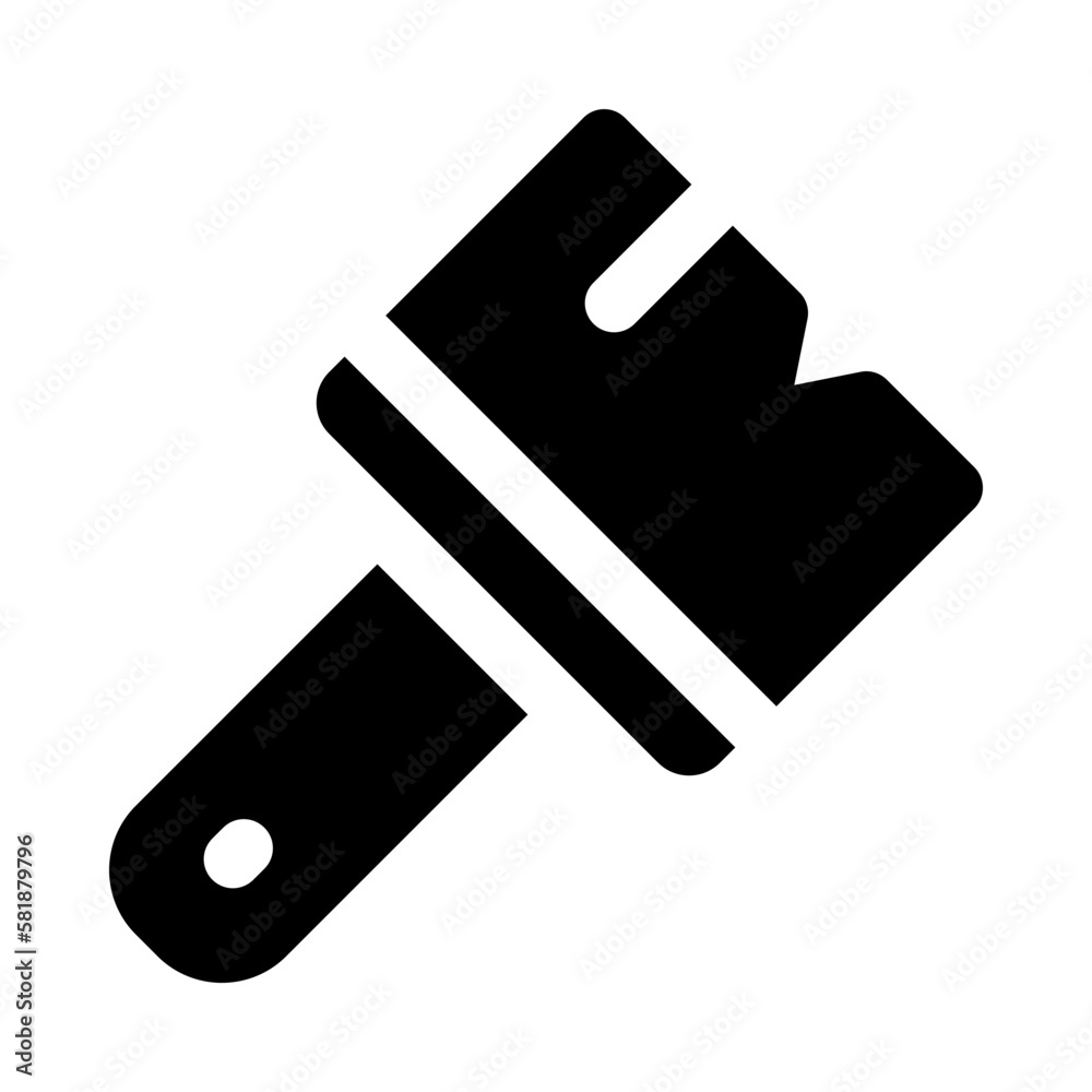 paint brush icon for your website, mobile, presentation, and logo design. paint brush icon for your website, mobile, presentation, and logo design.