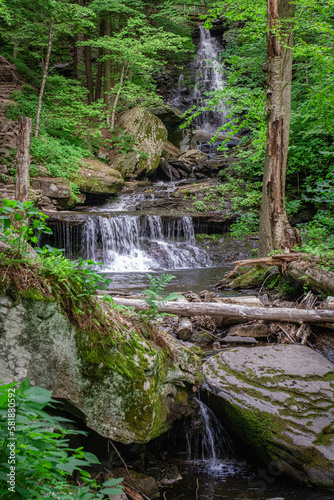 Waterfalls at Ricketts Glen  PA