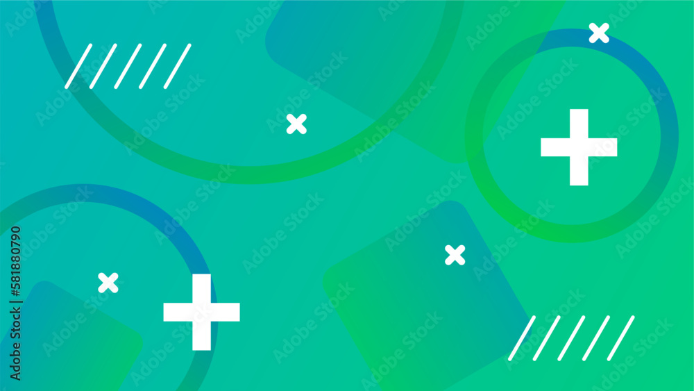 Obraz premium vector gradient abstract geometric background