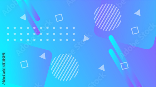 vector gradient abstract geometric background