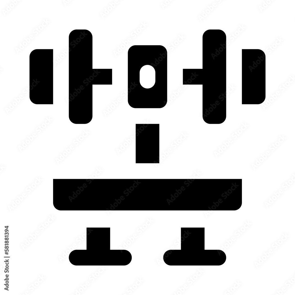 barbell icon for your website, mobile, presentation, and logo design. barbell icon for your website, mobile, presentation, and logo design.