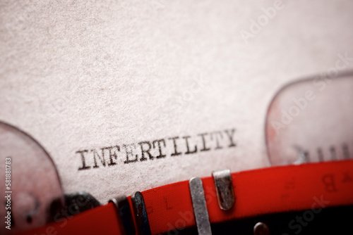 Infertility concept view