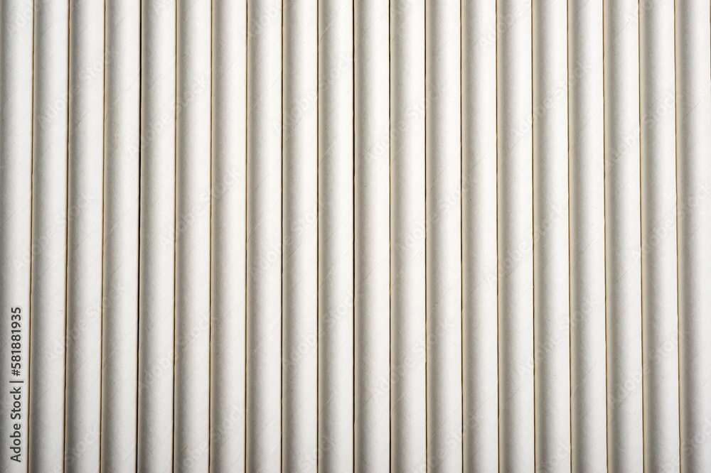 Close-up of cardboard drinking straws Close-up of cardboard drinking straws