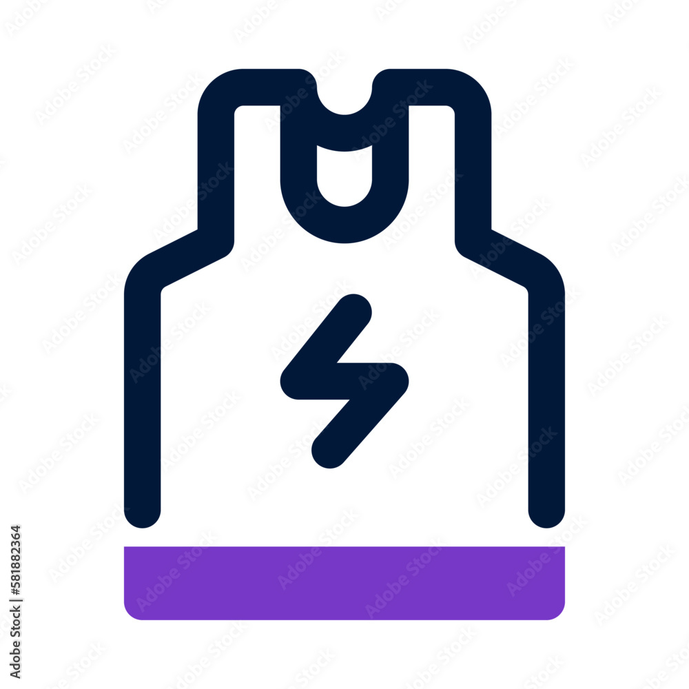 tanktop icon for your website, mobile, presentation, and logo design.