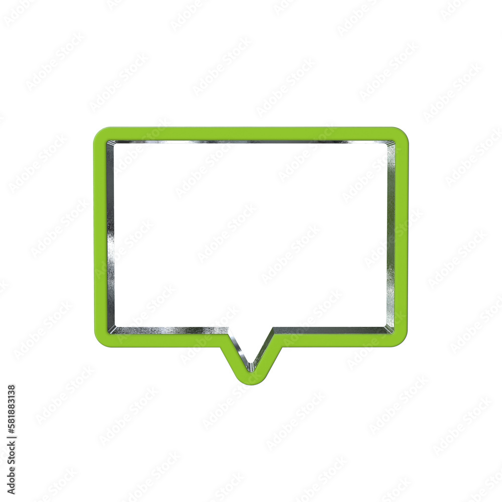 Realistic Frame 3D render with transparent background Realistic Frame 3D render with transparent background