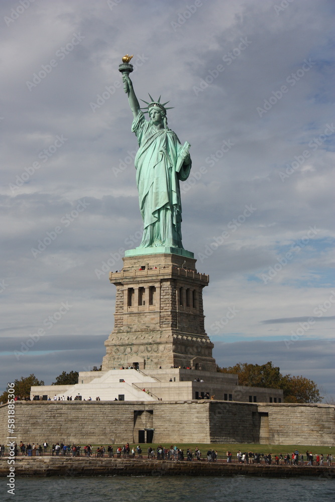  Statue de la Liberté à New York. USA