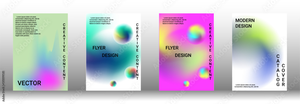 Artistic covers design. Creative fluid colors backgrounds. Set of abstract covers Artistic covers design. Creative fluid colors backgrounds. Set of abstract covers