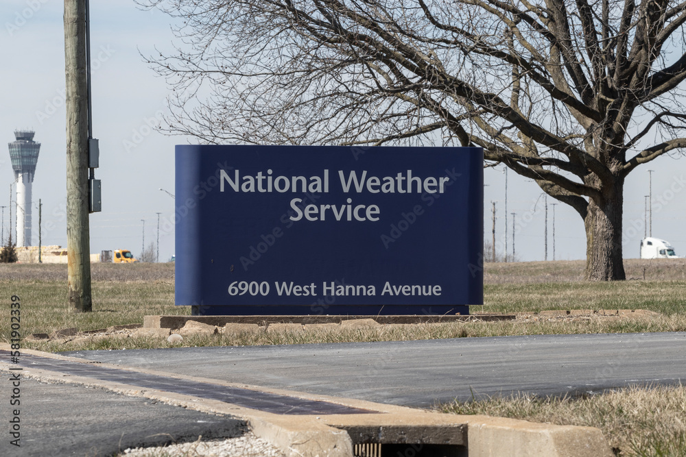 National Weather Service Doppler Radar station. NOAA uses Doppler radar