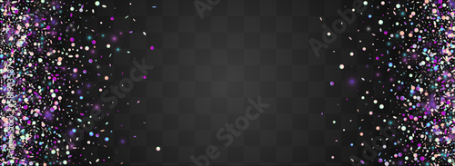 Rainbow Dust Effect Vector Panoramic Transparent