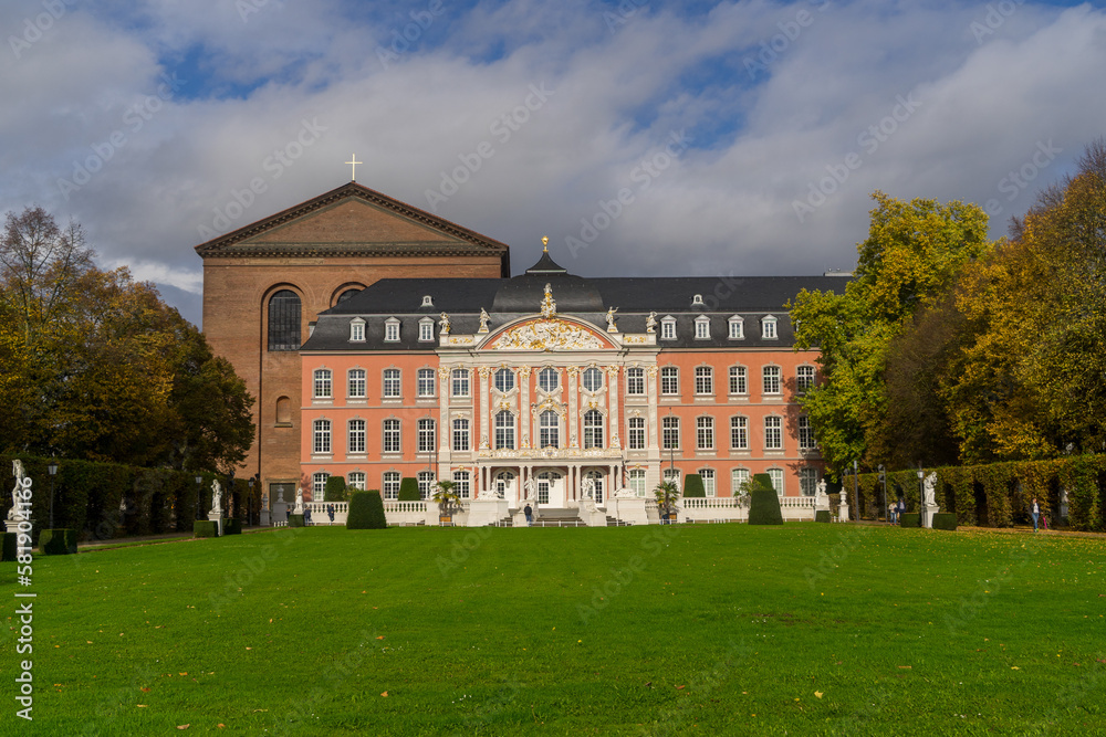 Princely palais in the german city called Trier