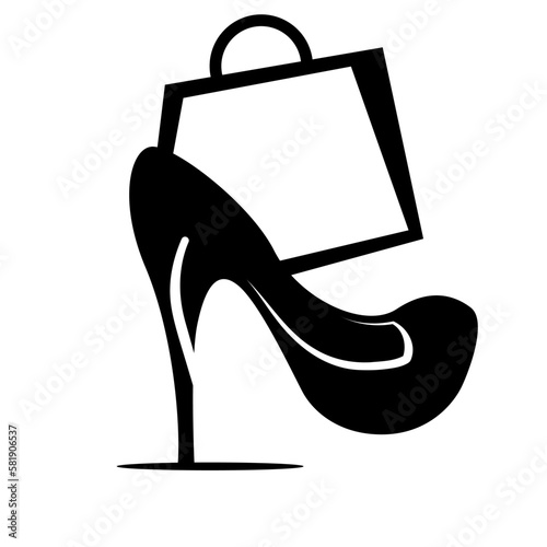 Graphic of High Heels Store Logo. Perfect to use for Fashion Company Vector logo template