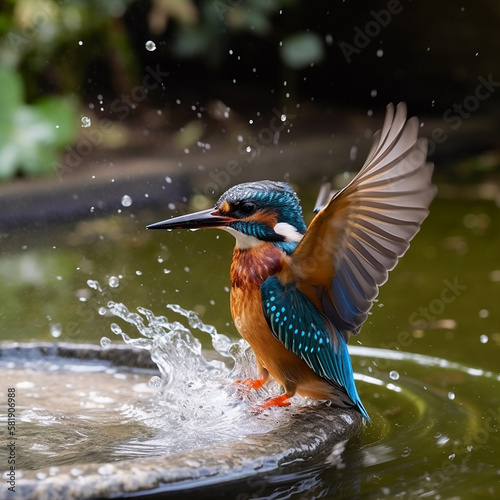 Kingfisher Générative IA © Patrick bouchet