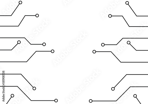 electrical circuit board background for electrical devices vector illustration
