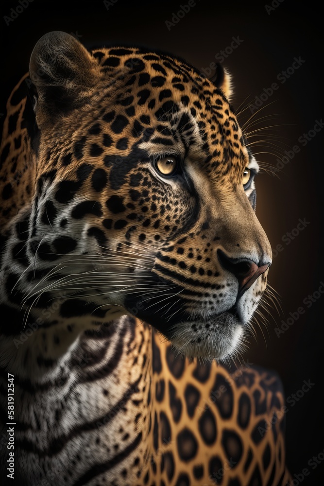 Portrait of a Jaguar