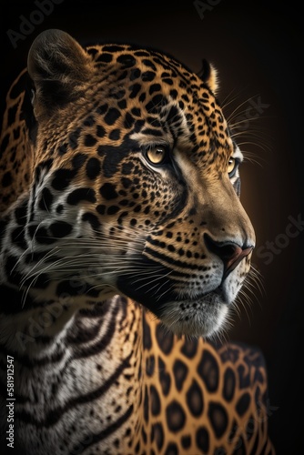 Portrait of a Jaguar