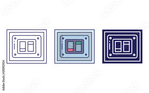 Switch vector icon