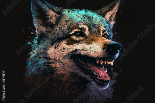 Wacky Wolf © Wemerson