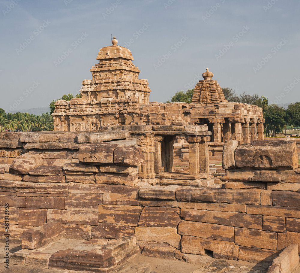 The Pattadakala Temples are a complex of temples located in the Indian state of Karnataka. The Pattadakala Temples are a complex of temples located in the Indian state of Karnataka.