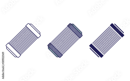 Air Filter vector icon