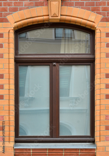 View of brick building with...