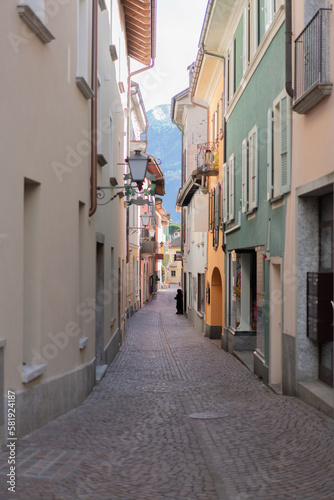 narrow street in the old town © werkplaats