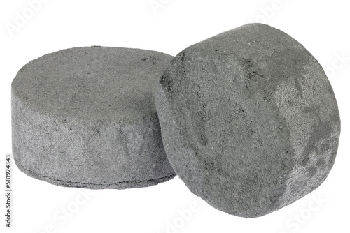 99.9% fine rhenium isolated on white background