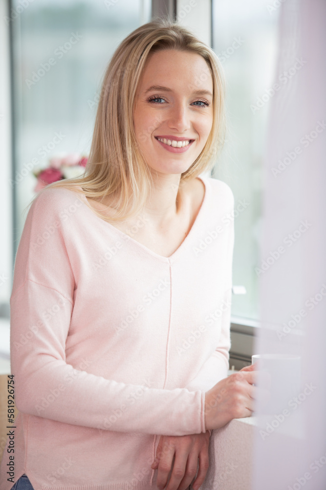 a happy young woman smiling a happy young woman smiling