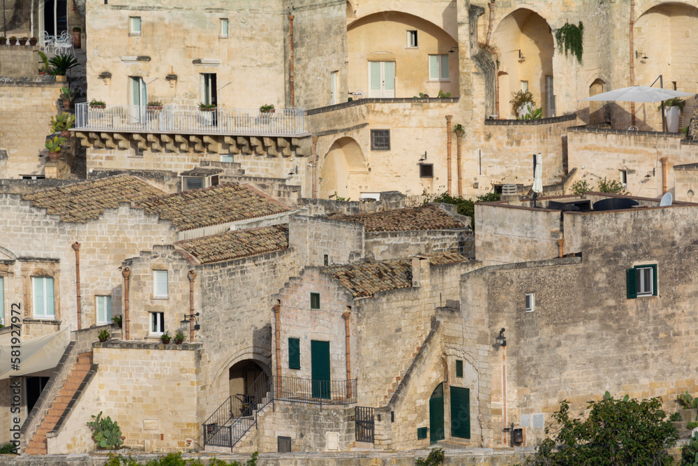 Abitazioni antiche a Matera - Basilicata -Italia