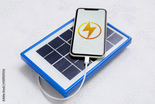 Portable solar panel chargi...